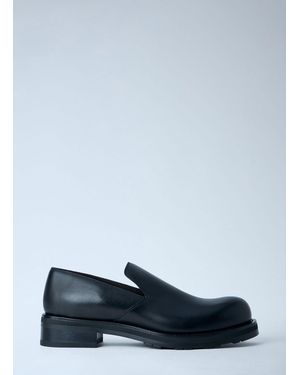 The Row Lug Sole Slip On Shoes - Blue