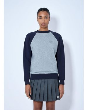 Miu Miu Raglan Sleeve Sweatshirt - Blue