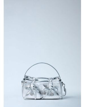 Acne Studios Micro Multipocket Handbag - Blue