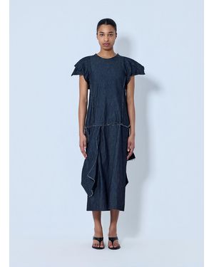 Limi Feu Designed Panel Dress B - Blue
