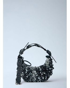 Innerraum Object Hm0 Small Pearls Handbag - Blue