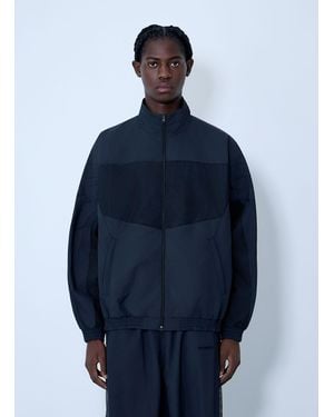 Vetements Mesh Panel Track Jacket - Blue