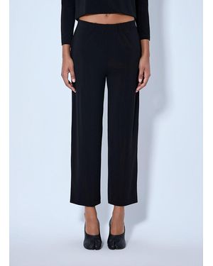 Issey Miyake Elasticated Waist Pants - Blue