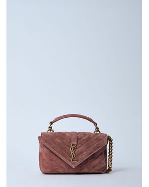 Saint Laurent Mini University Chain Shoulder Bag - Multicolour