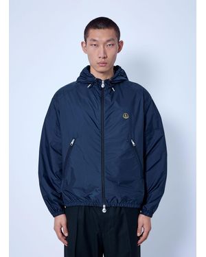 Moncler Hooded Windbreaker - Blue