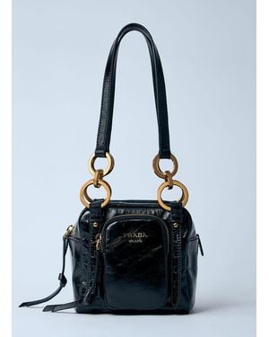 ハンドバッグ PRADA MINI DANGLE HANDBAG BLACK Prada Mini Dangle Handbag black | TheDoubleF