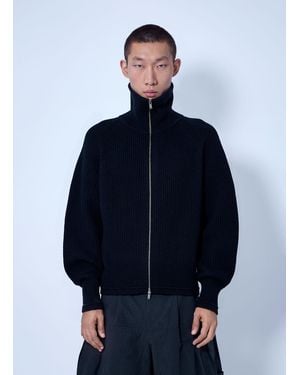 Entire studios Blimp Full Zip Cardigan - Blue