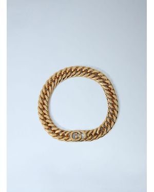 Gucci Interlocking G Necklace - Blue