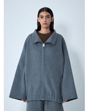 KHAITE Garret Jacket - Blue