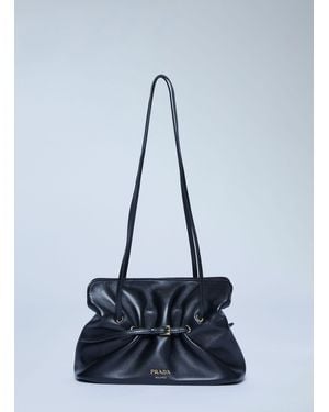 Prada Small Dada Shoulder Bag - Blue