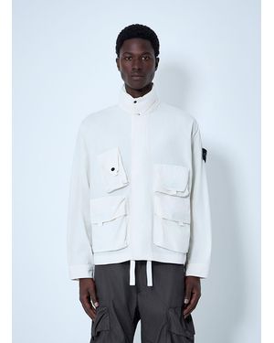 Stone Island Utility Pocket Jacket - White