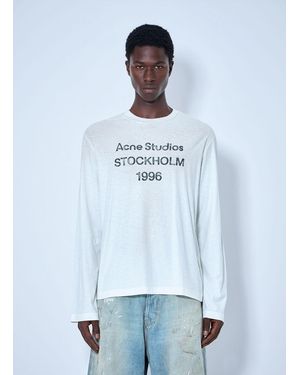 Acne Studios 1996 Logo T-shirt - White