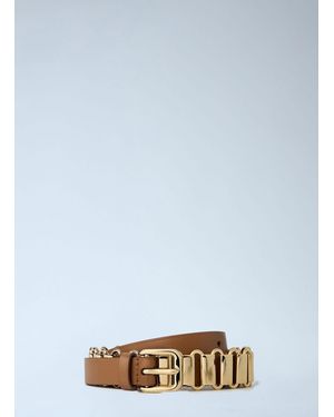 Miu Miu Chain Belt - Blue