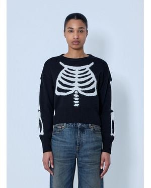 VAQUERA Skeleton Sweater - Blue
