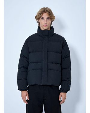 Jil Sander High-Neck Puffer Jacket - Blue