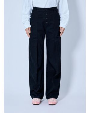 Cecilie Bahnsen Carmela Denim Trousers - Blue