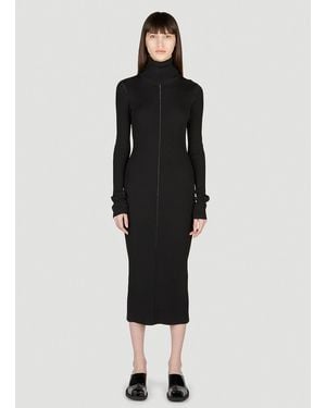 Marni Roll Neck Dress - Black