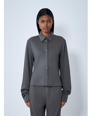 Rier Mini Polar Shirt - Grey