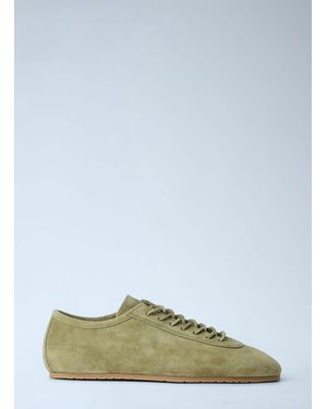 Dries Van Noten Suede Low-Top Trainers - Green