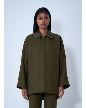 Gucci Gg Jacket - Green