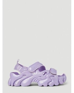 Collina Strada X Melissa Puff Sandals - Purple