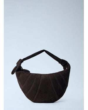 Lemaire Fortune Croissant Bag - Black