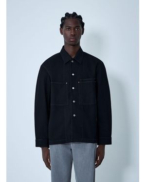 Lemaire Workwear Overshirt - Blue