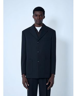 The Row Caelum Wool Blazer - Blue