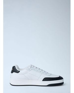 Saint Laurent Sl 61 Low Top Sneakers - White