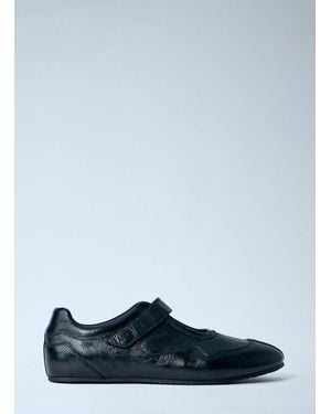Cecilie Bahnsen Bess Mary Jane Flats - Blue