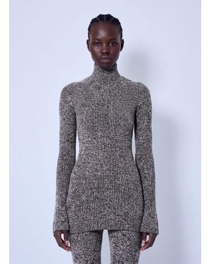 Sportmax Bouquet Wool Sweater - Purple