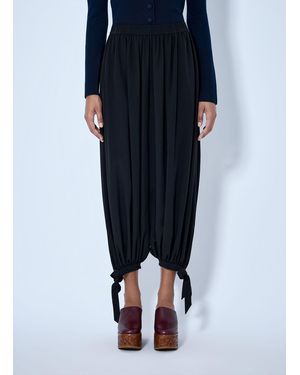 Chloé Chloé Fluid Pleated Trousers - Blue