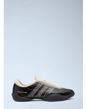 Y-3 Regu Embroidery Sneakers - Black