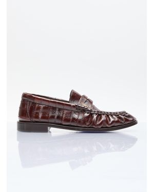Saint Laurent Le Loafers - Brown