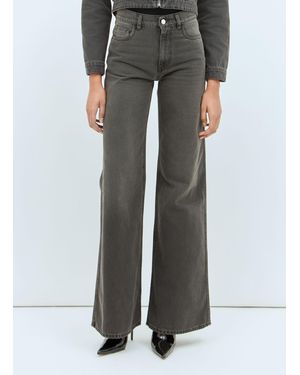 Coperni Wide Leg Jeans - Grey