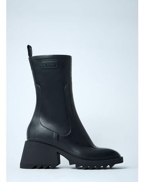 Chloé Betty Rain Boots - Blue