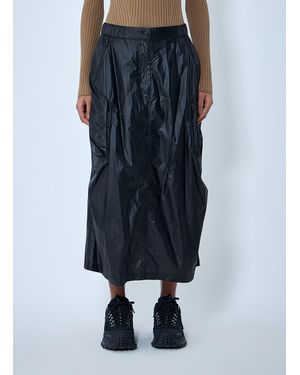 Moncler Technical Midi Skirt - Blue