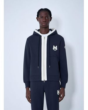 Moncler Zip-up Cardigan - Blue