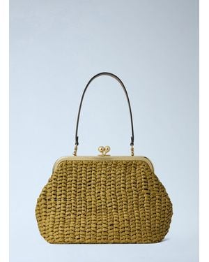 COACH Kisslock Frame Bag 27 - Blue