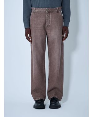 Bottega Veneta Washed Denim Jeans - Grey