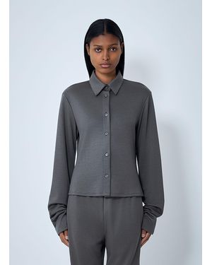 Rier Mini Polar Shirt - Grey