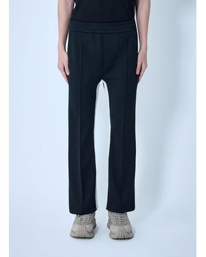 Moncler Elasticated Waist Straight Pants - Blue