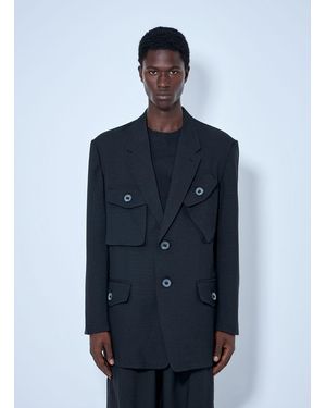 Y-3 Sport Uniform Chore Blazer - Blue