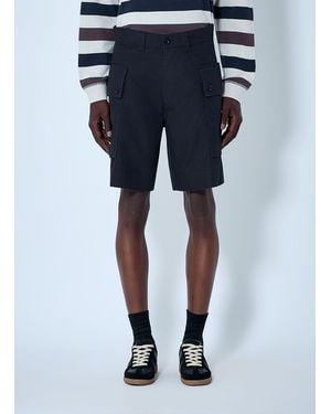 Margaret Howell Utility Cargo Shorts - Blue