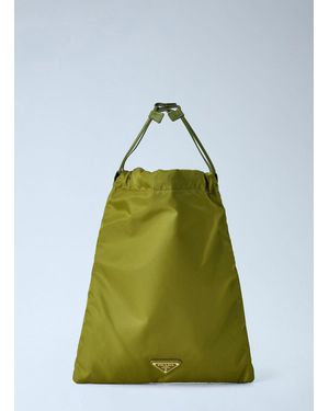 Prada Wish Re-nylon Pouch - Green