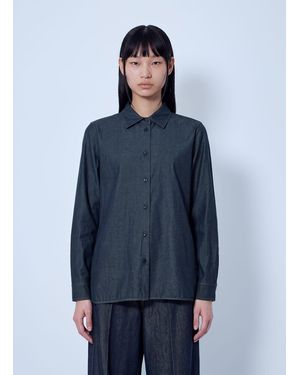 Max Mara Button-down Denim Shirt - Blue