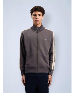 Palm Angels Classic Logo Track Jacket - Grey