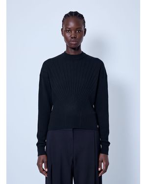 Sportmax Ribbed Knit Jumper - Blue