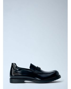 Balenciaga Comfy Leather Loafers - Black