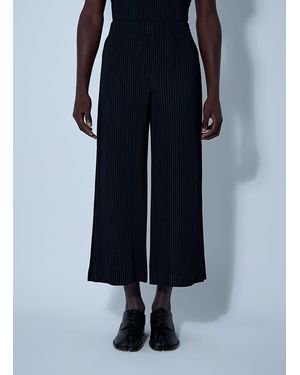 Homme Plissé Issey Miyake Pleated Trousers - Blue